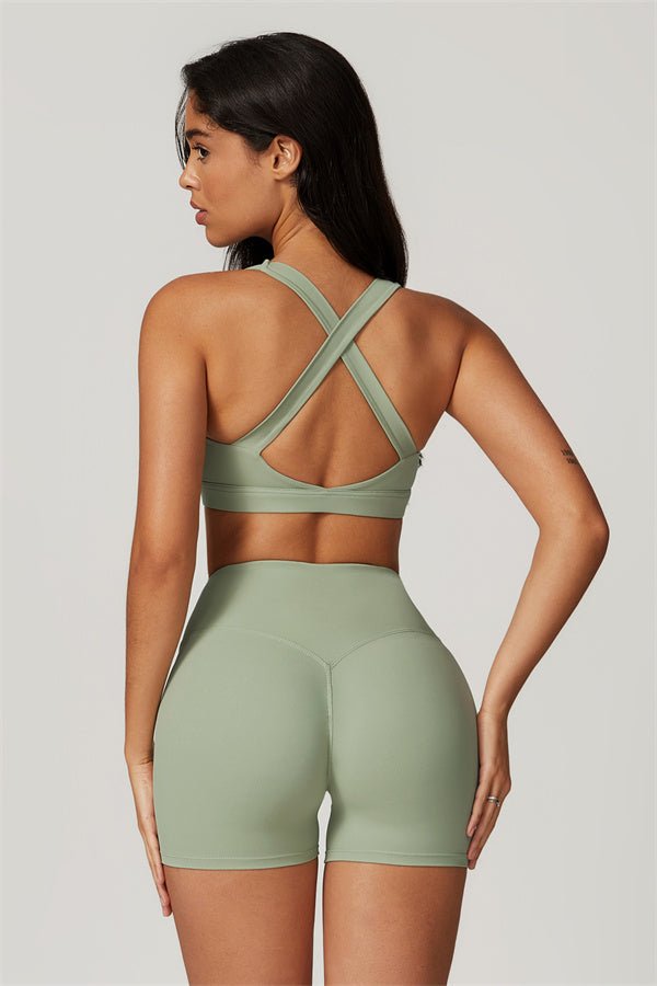 Gymfit Ellise Sport Top & Shorts Set - Gymfit