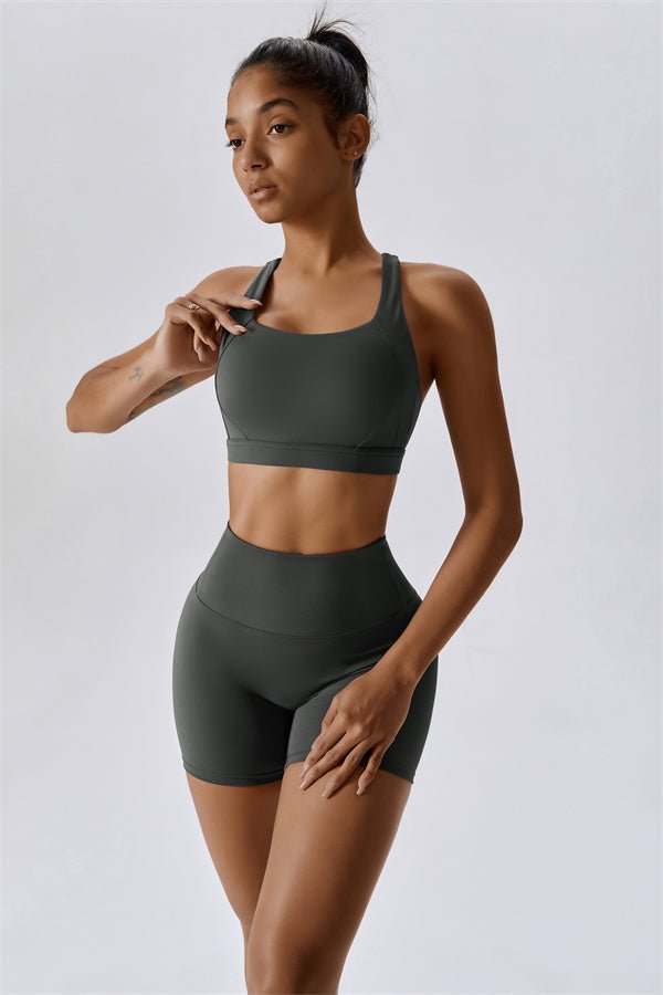 Gymfit Ellise Sport Top & Shorts Set - Gymfit