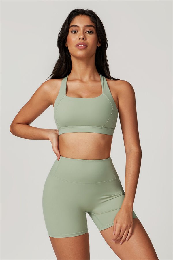 Gymfit Ellise Sport Top & Shorts Set - Gymfit