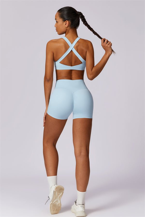 Gymfit Ellise Sport Top & Shorts Set - Gymfit