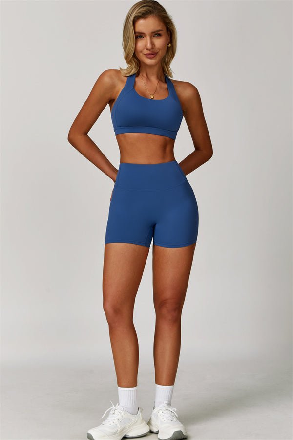 Gymfit Ellise Sport Top & Shorts Set - Gymfit