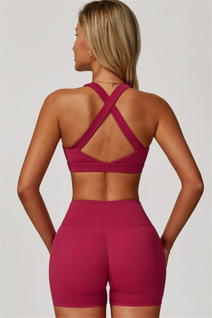Gymfit Ellise Sport Top & Shorts Set - Gymfit