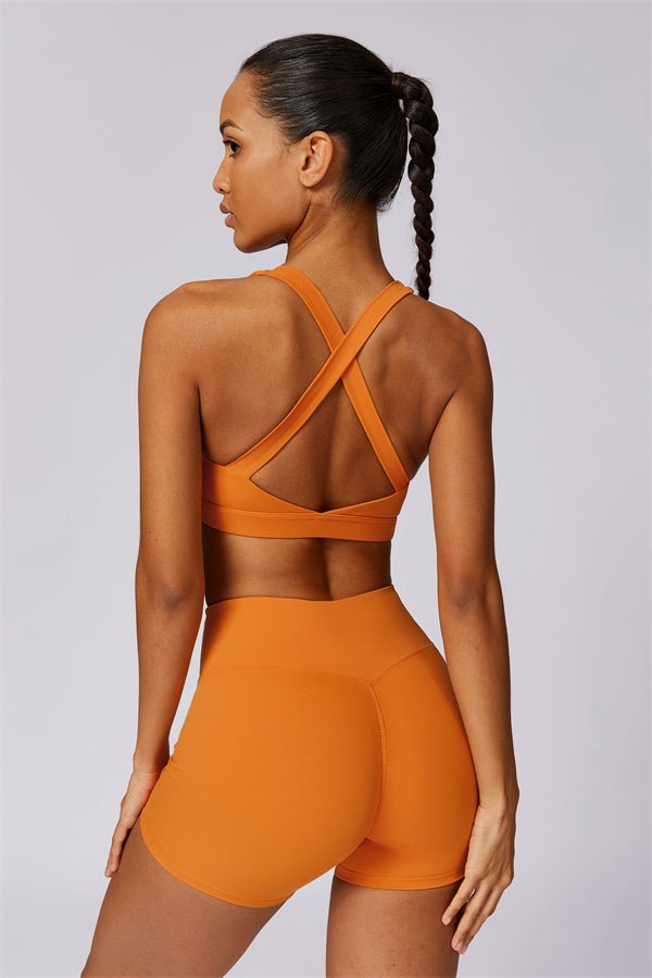 Gymfit Ellise Sport Top & Shorts Set - Gymfit