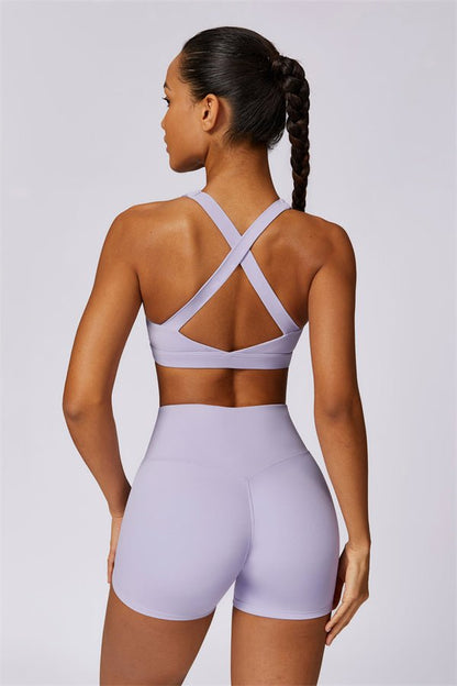 Gymfit Ellise Sport Top & Shorts Set - Gymfit