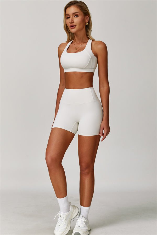 Gymfit Ellise Sport Top & Shorts Set - Gymfit