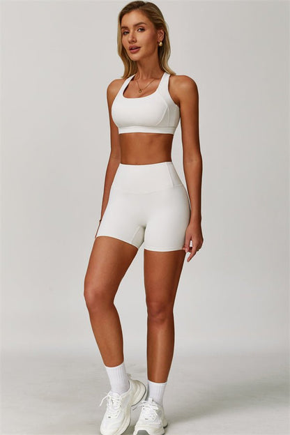 Gymfit Ellise Sport Top & Shorts Set - Gymfit