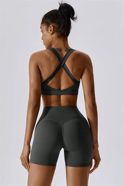Gymfit Ellise Sport Top & Shorts Set - Gymfit