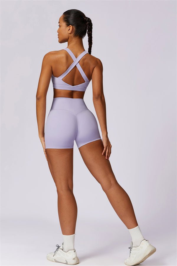 Gymfit Ellise Sport Top & Shorts Set - Gymfit