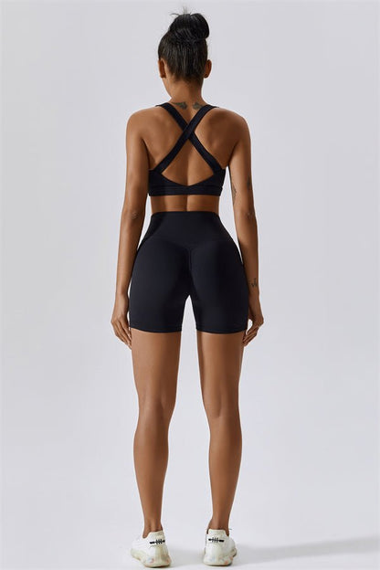 Gymfit Ellise Sport Top & Shorts Set - Gymfit