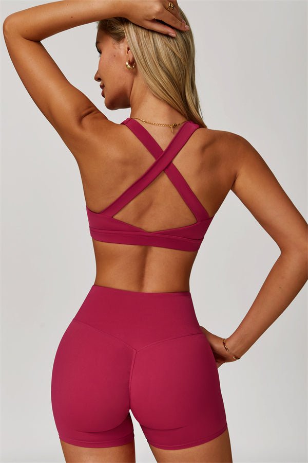 Gymfit Ellise Sport Top & Shorts Set - Gymfit