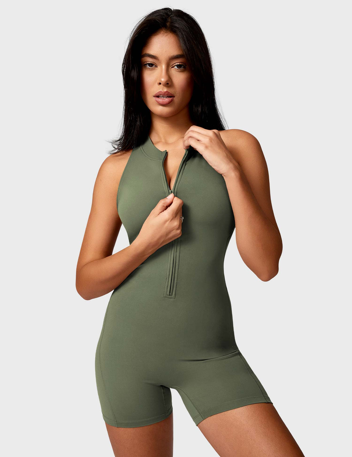alt
Gymfit Emma ryggløs jumpsuit med glidelås - Gymfit