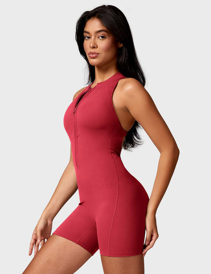 Gymfit Emma ryggløs jumpsuit med glidelås - Gymfit