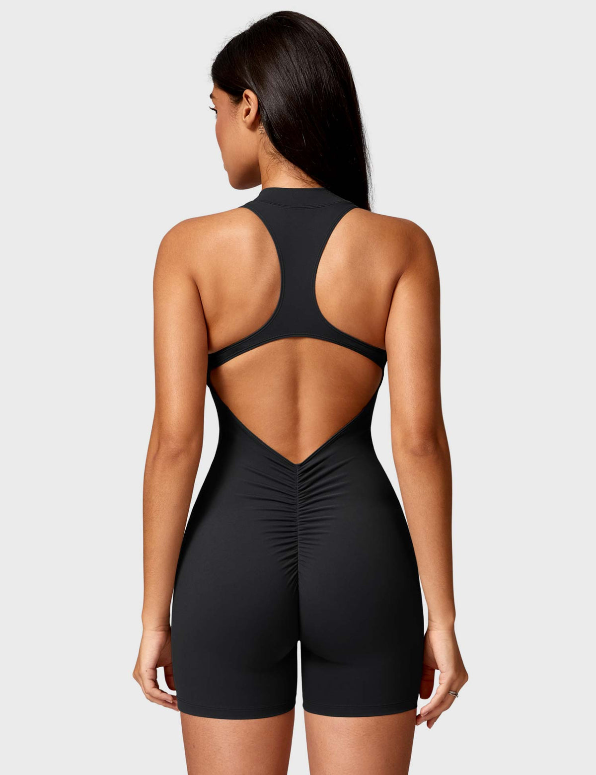 Gymfit Emma ryggløs jumpsuit med glidelås - Gymfit