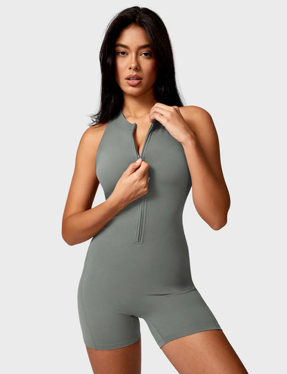 Gymfit Emma ryggløs jumpsuit med glidelås - Gymfit