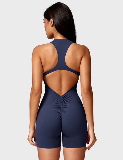 Gymfit Emma Ryggløs Jumpsuit med Glidelås - Gymfit