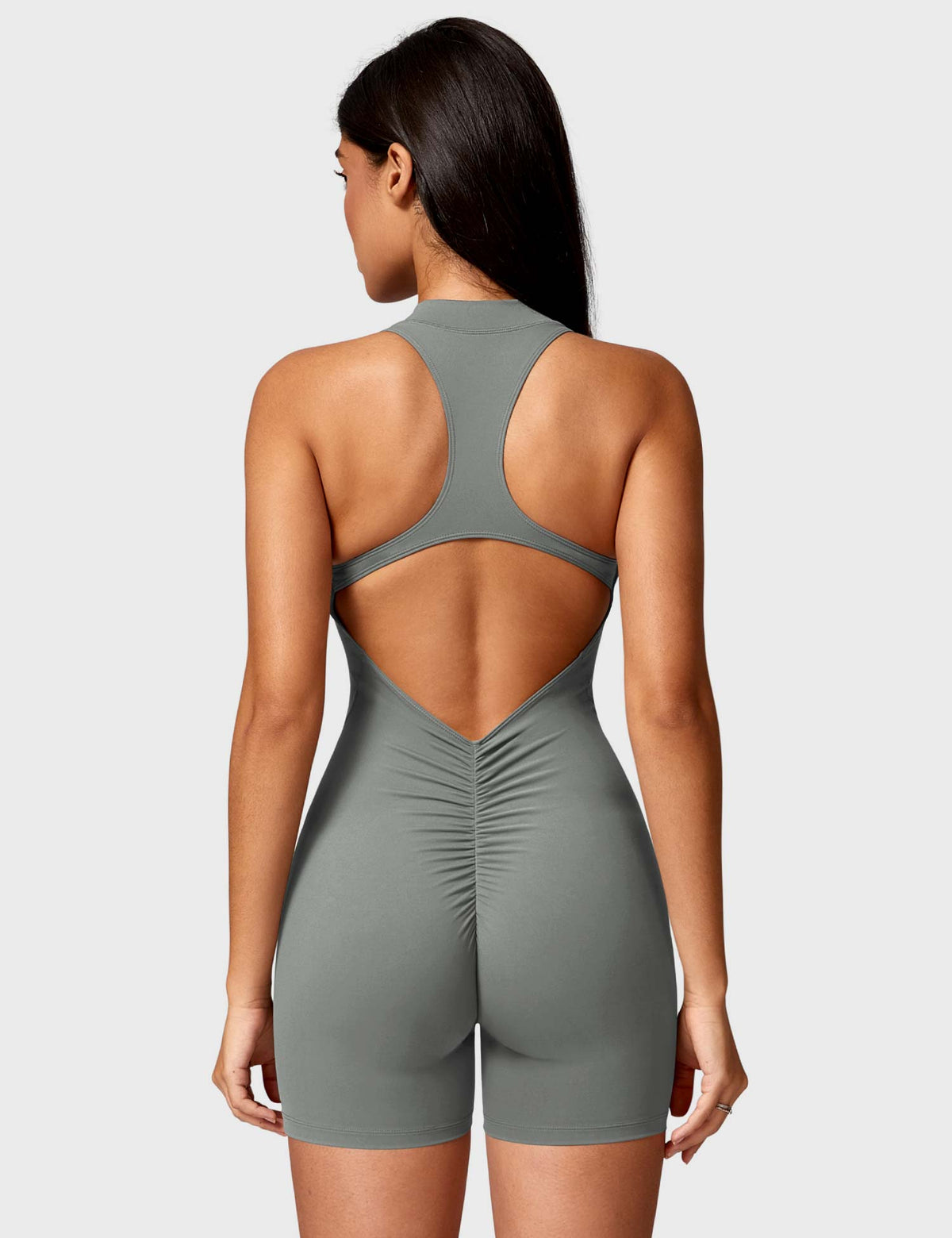 Gymfit Emma ryggløs jumpsuit med glidelås - Gymfit