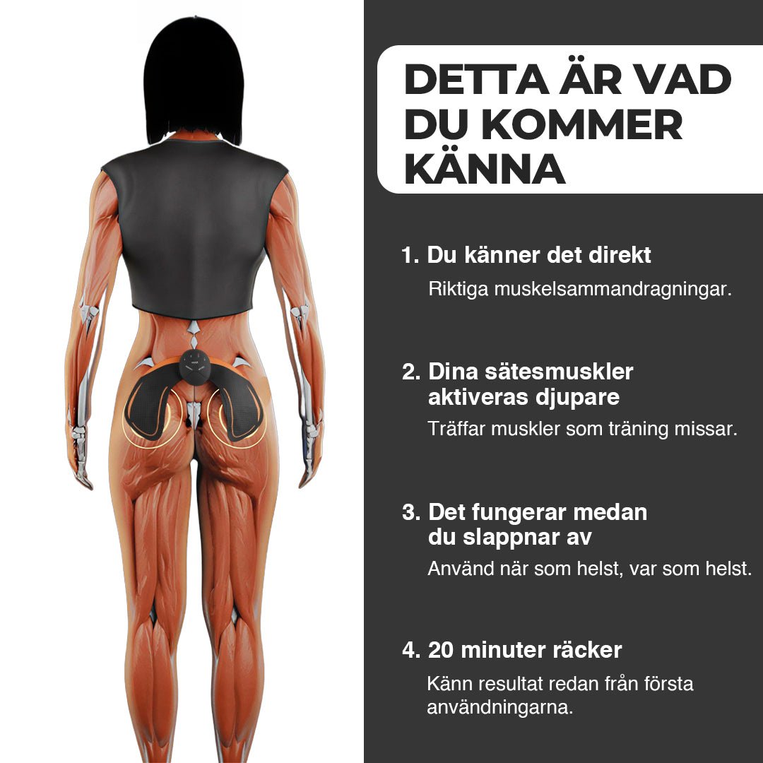 Gymfit EMS rumpetrener 2.0 - Gymfit