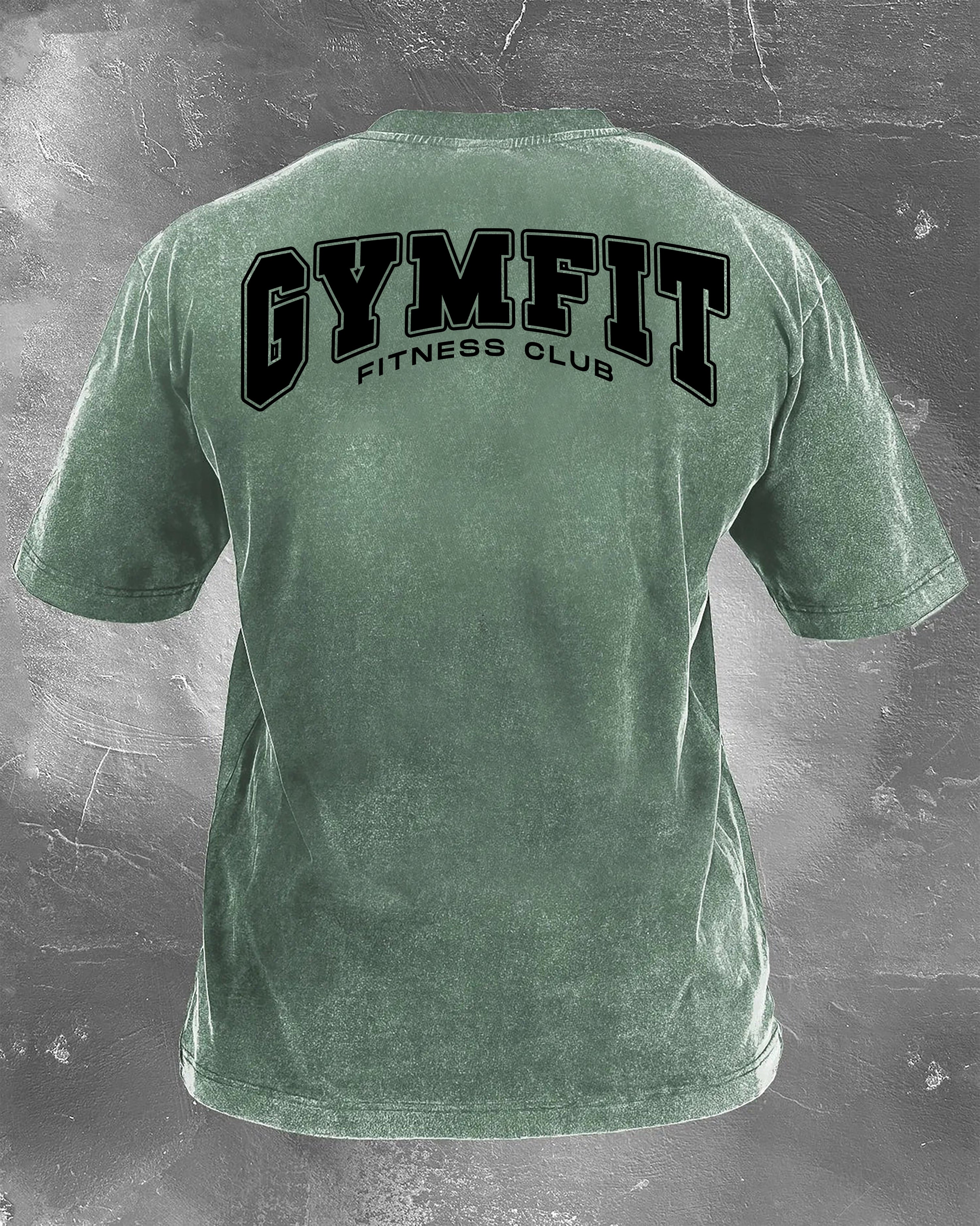 GYMFIT FITNESS CLUB VASKET T-SKJORTE - Gymfit
