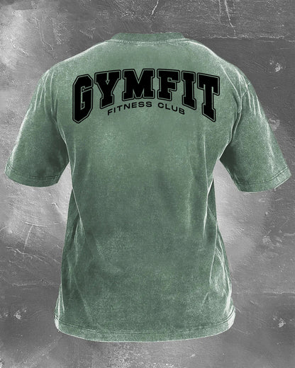 GYMFIT FITNESS CLUB VASKET T-SKJORTE - Gymfit