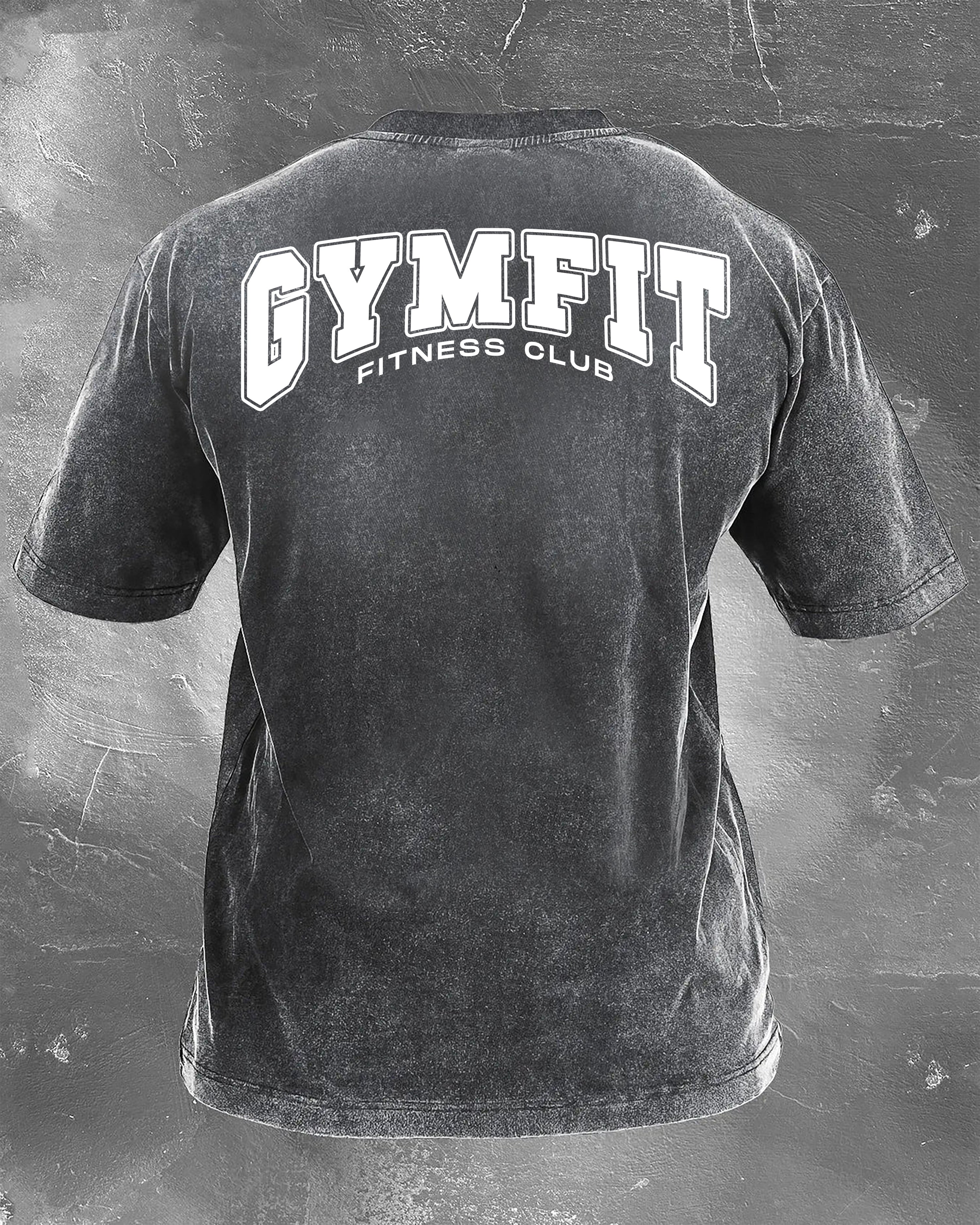 GYMFIT FITNESS CLUB VASKET T-SHIRT - Gymfit