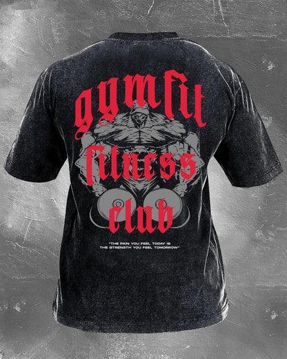 GYMFIT FITNESS CLUB VASKET T-SKJORTE - Gymfit