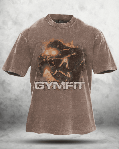 GYMFIT GORILLA VASKET T-SKJORTE - Gymfit