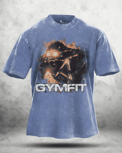 GYMFIT GORILLA VASKET T-SKJORTE - Gymfit