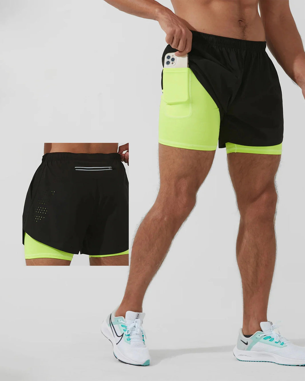 Gymfit Interval 2-i-1-shorts - Gymfit
