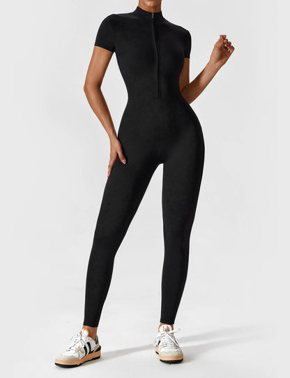 Gymfit Jumpsuit - kort med glidelås - Gymfit
