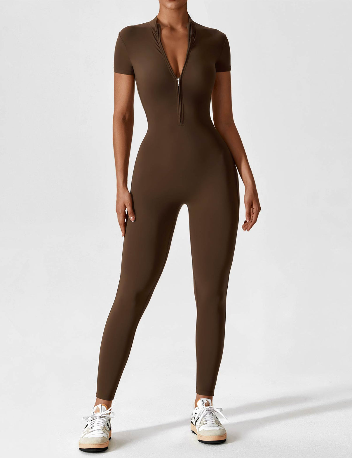 Gymfit Jumpsuit - kort med glidelås - Gymfit