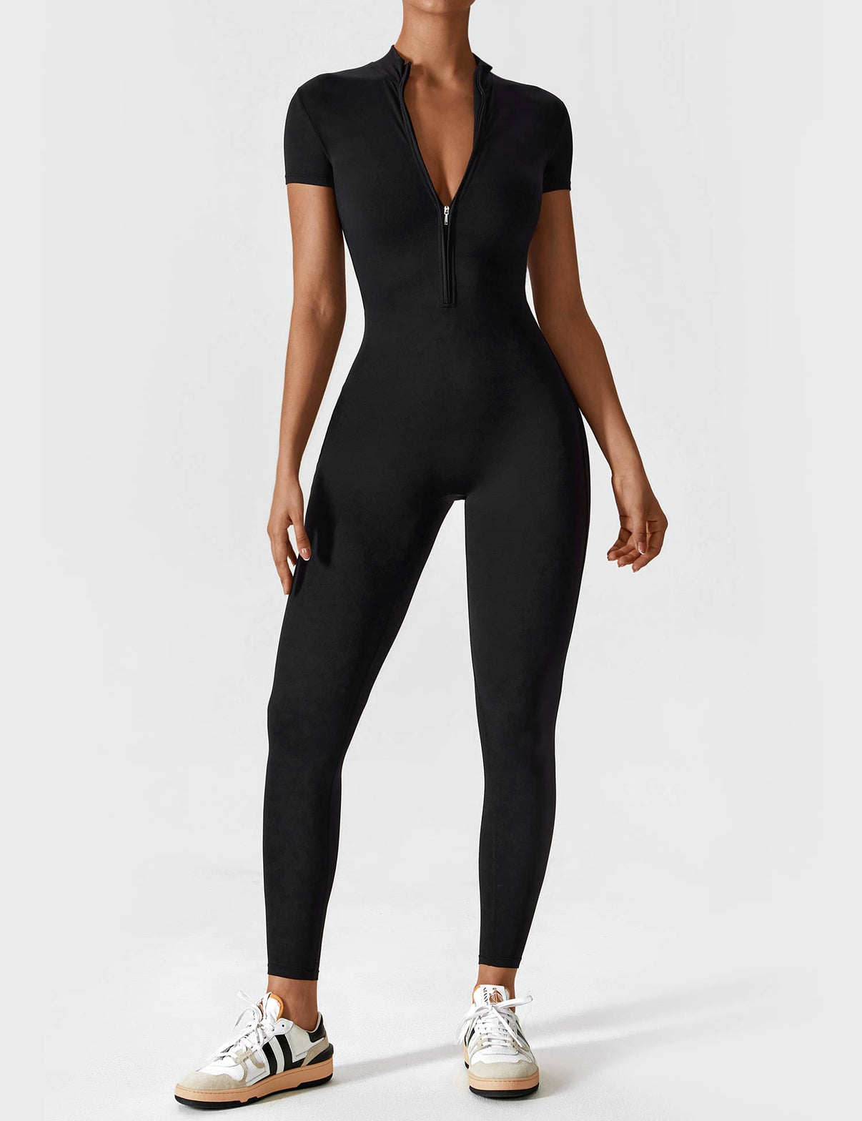Gymfit Jumpsuit - kort med glidelås - Gymfit