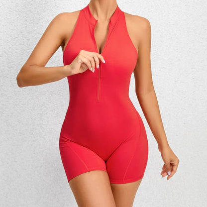 Gymfit jumpsuit med glidelås - Gymfit