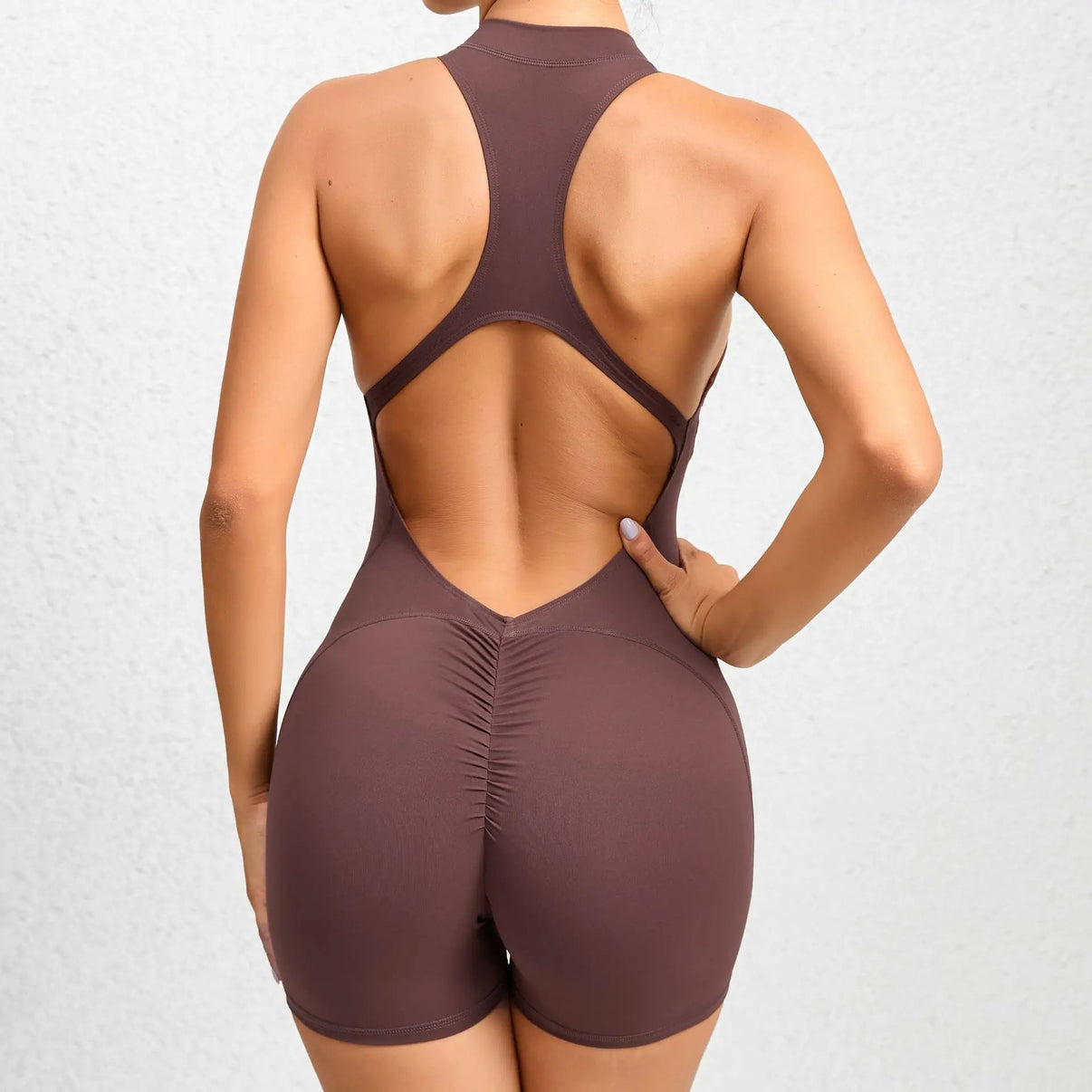 alt
Gymfit jumpsuit med glidelås - Gymfit
