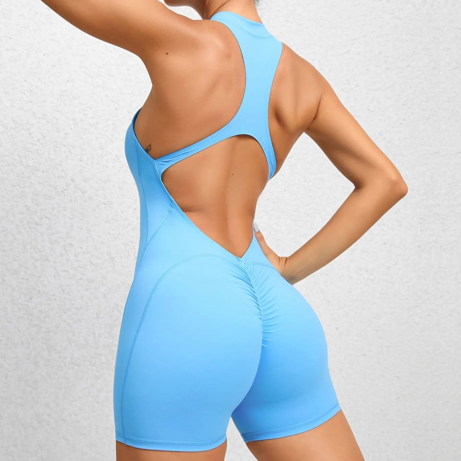Gymfit jumpsuit med glidelås - Gymfit