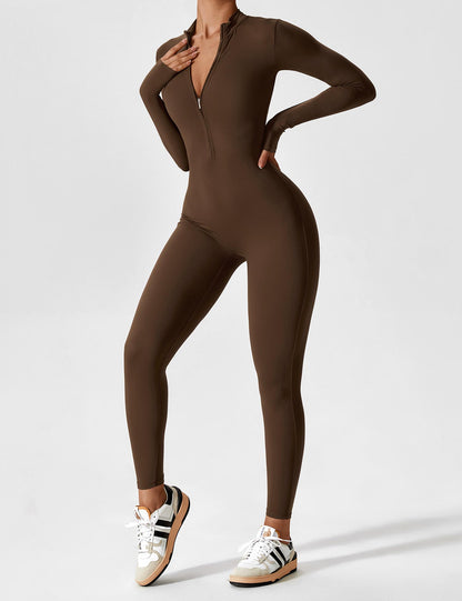 alt
Gymfit jumpsuit med glidelås - Gymfit