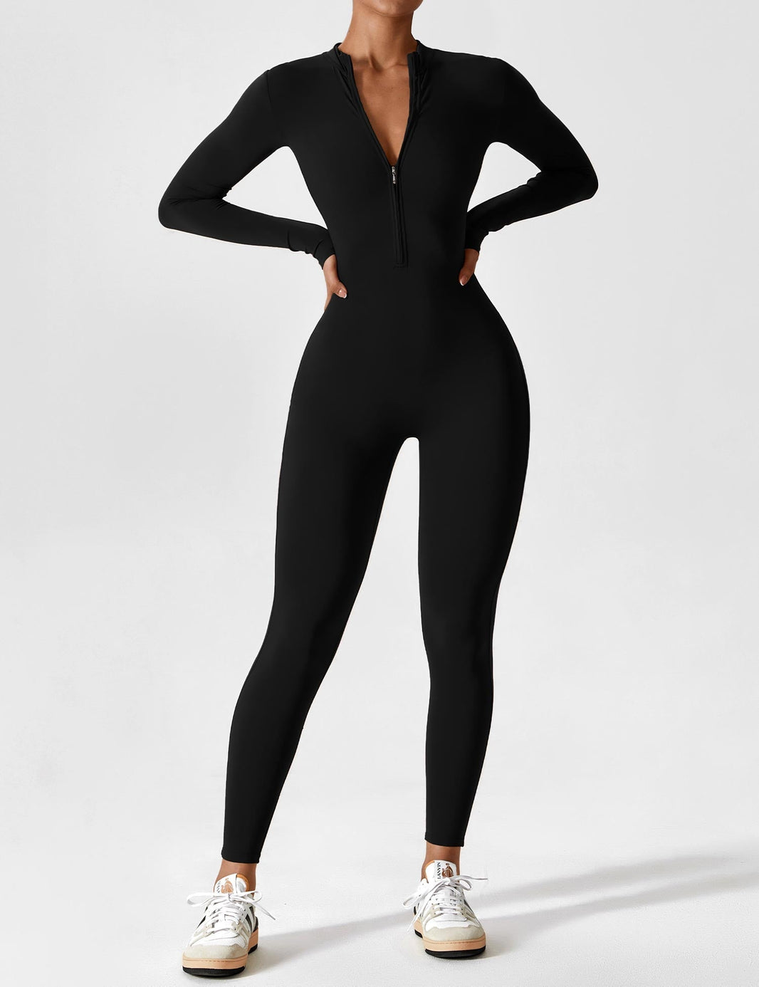 alt
Gymfit jumpsuit med glidelås - Gymfit