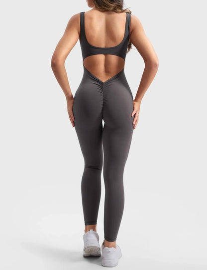alt
Gymfit Jumpsuit med V-rygg - Gymfit