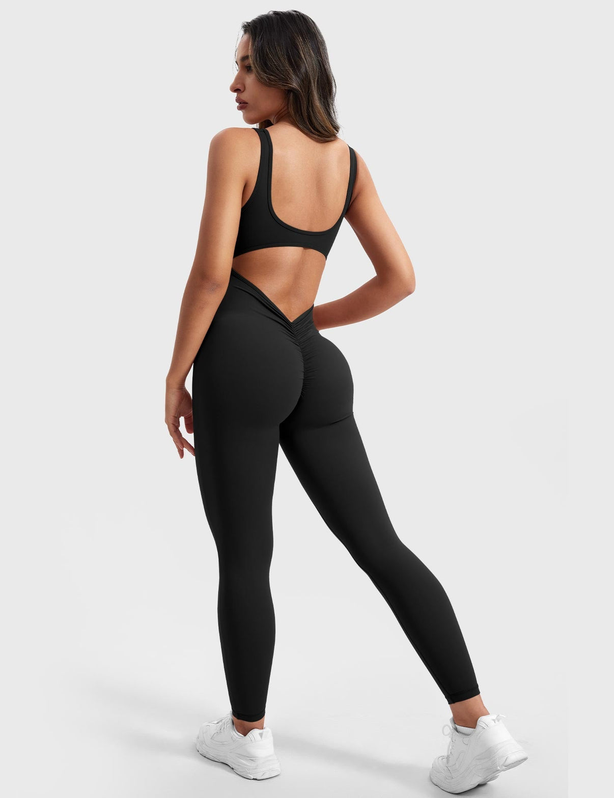Gymfit Jumpsuit med V-rygg - Gymfit