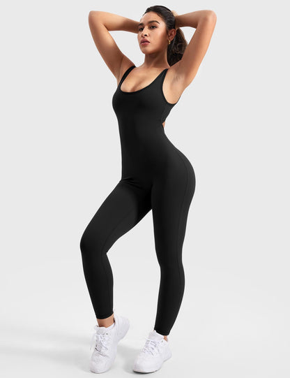Gymfit Jumpsuit med V-rygg - Gymfit
