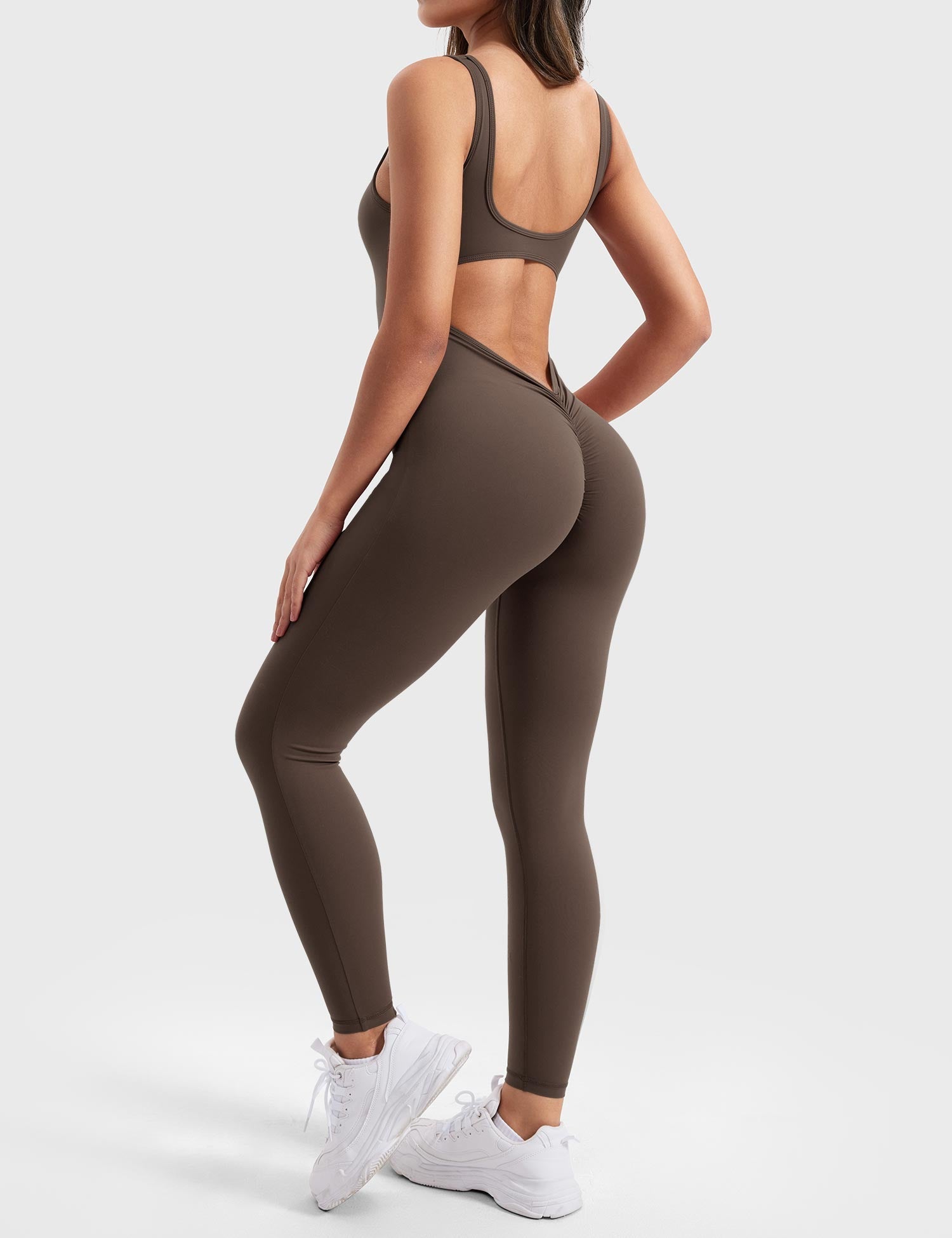 Gymfit Jumpsuit med V-rygg - Gymfit