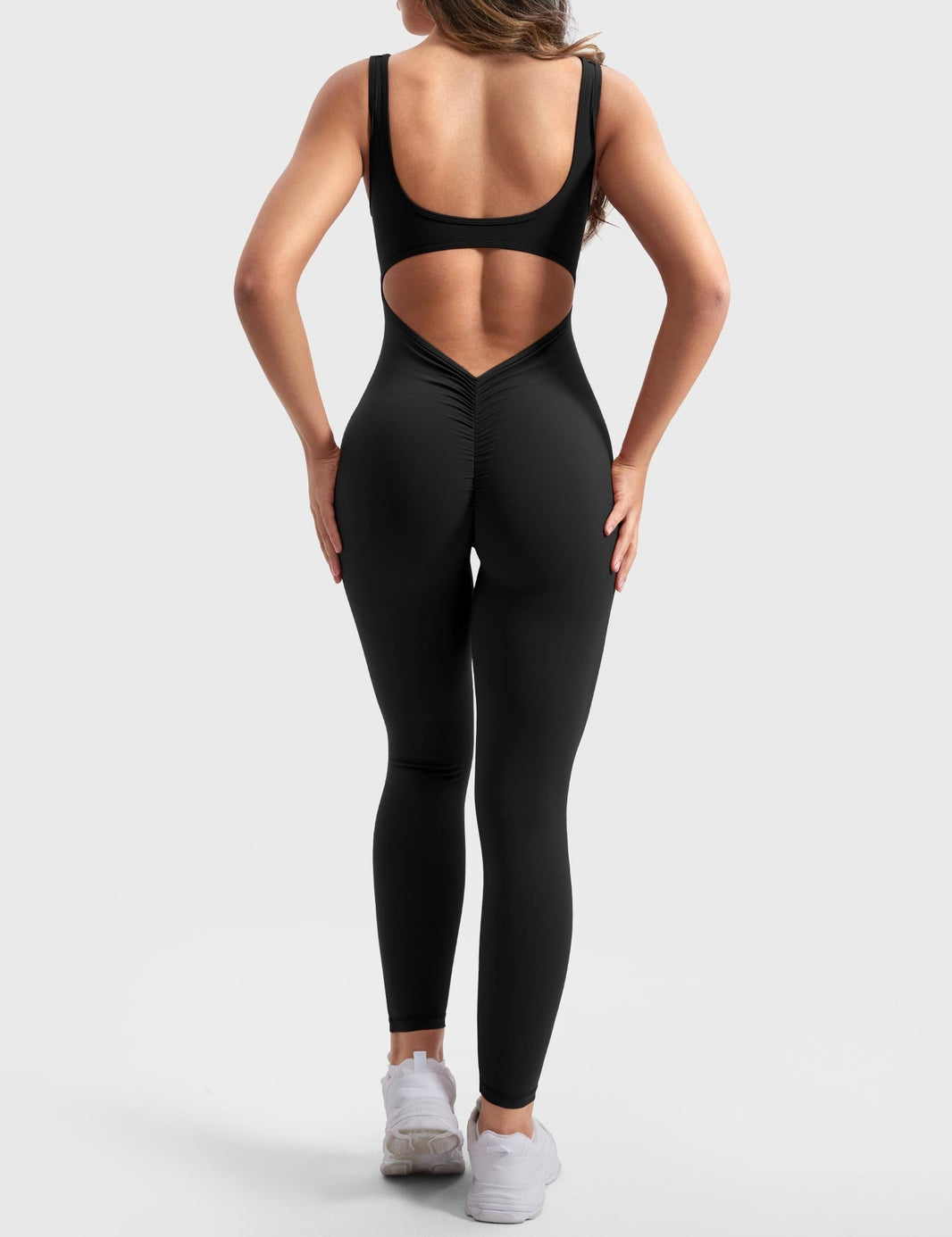 Gymfit Jumpsuit med V-rygg - Gymfit