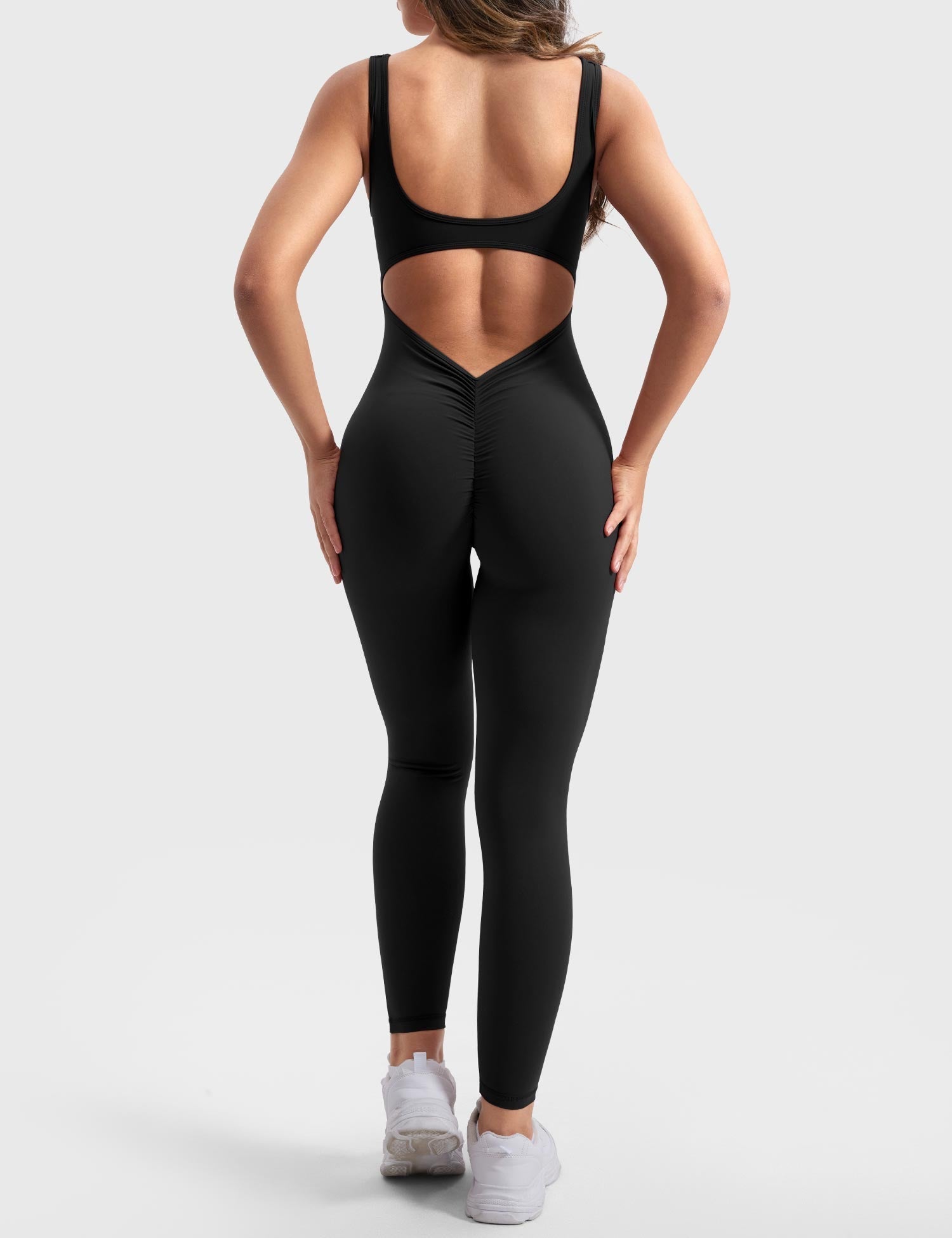 Gymfit Jumpsuit med V-rygg - Gymfit