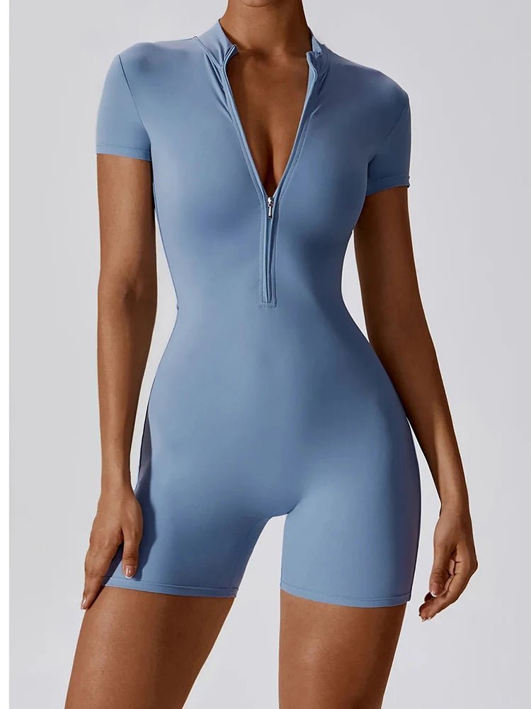 Gymfit Jumpsuit - kort med glidelås - Gymfit