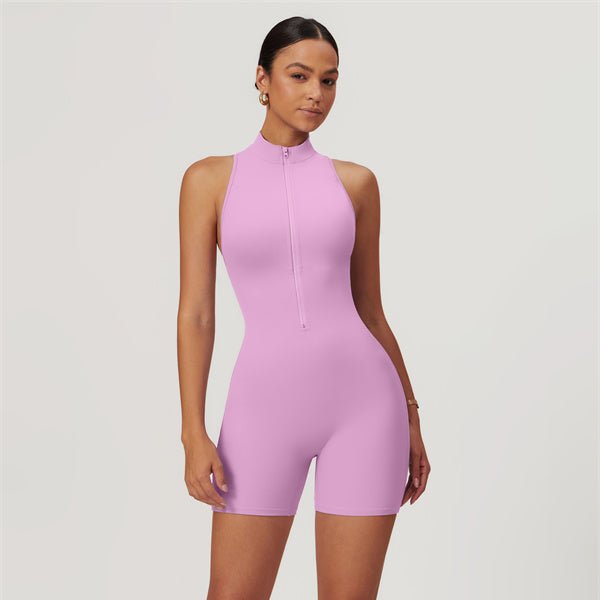 Gymfit Jumpsuit kort Zip - Gymfit