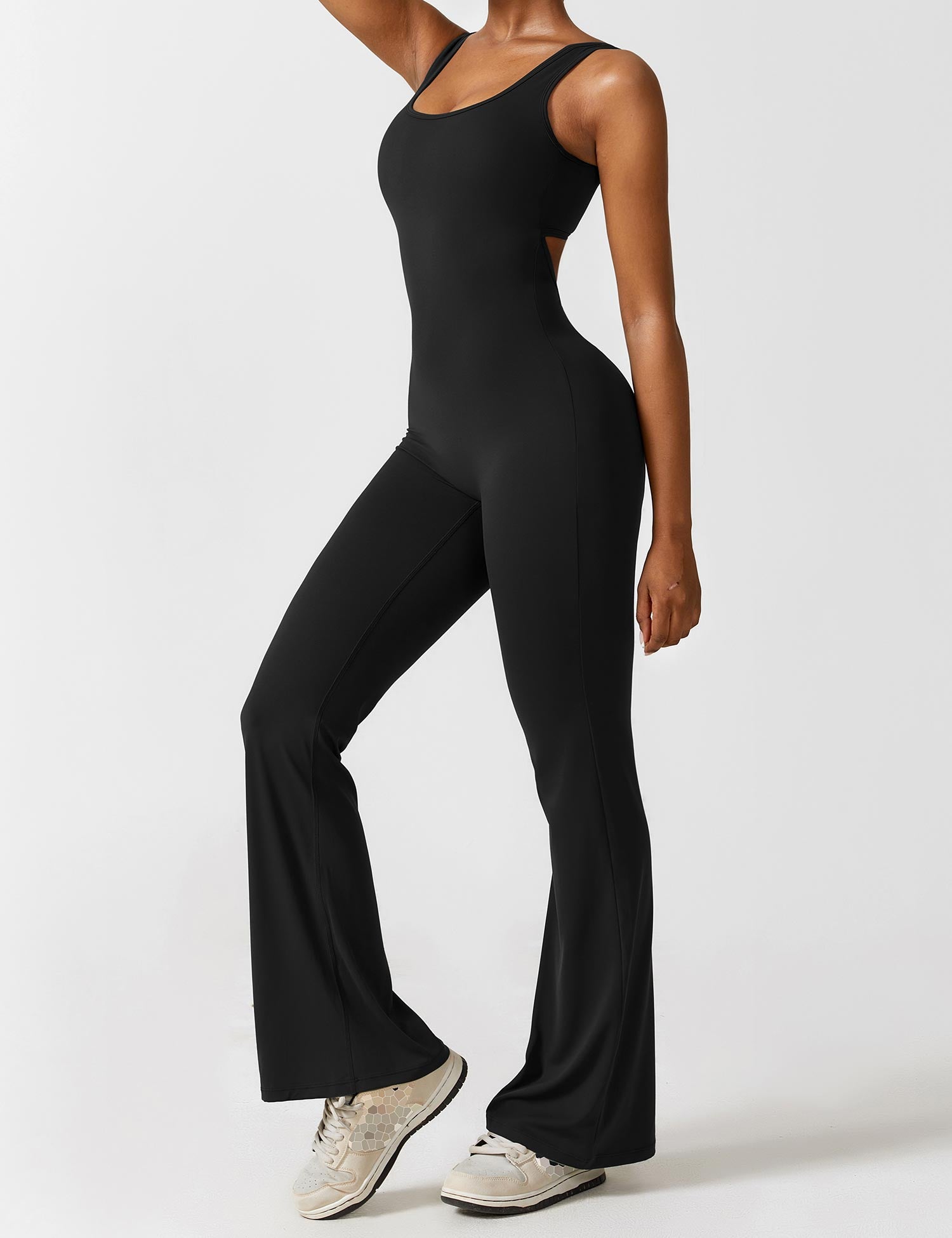 Gymfit Jumpsuit V-rygg Slengben - Gymfit