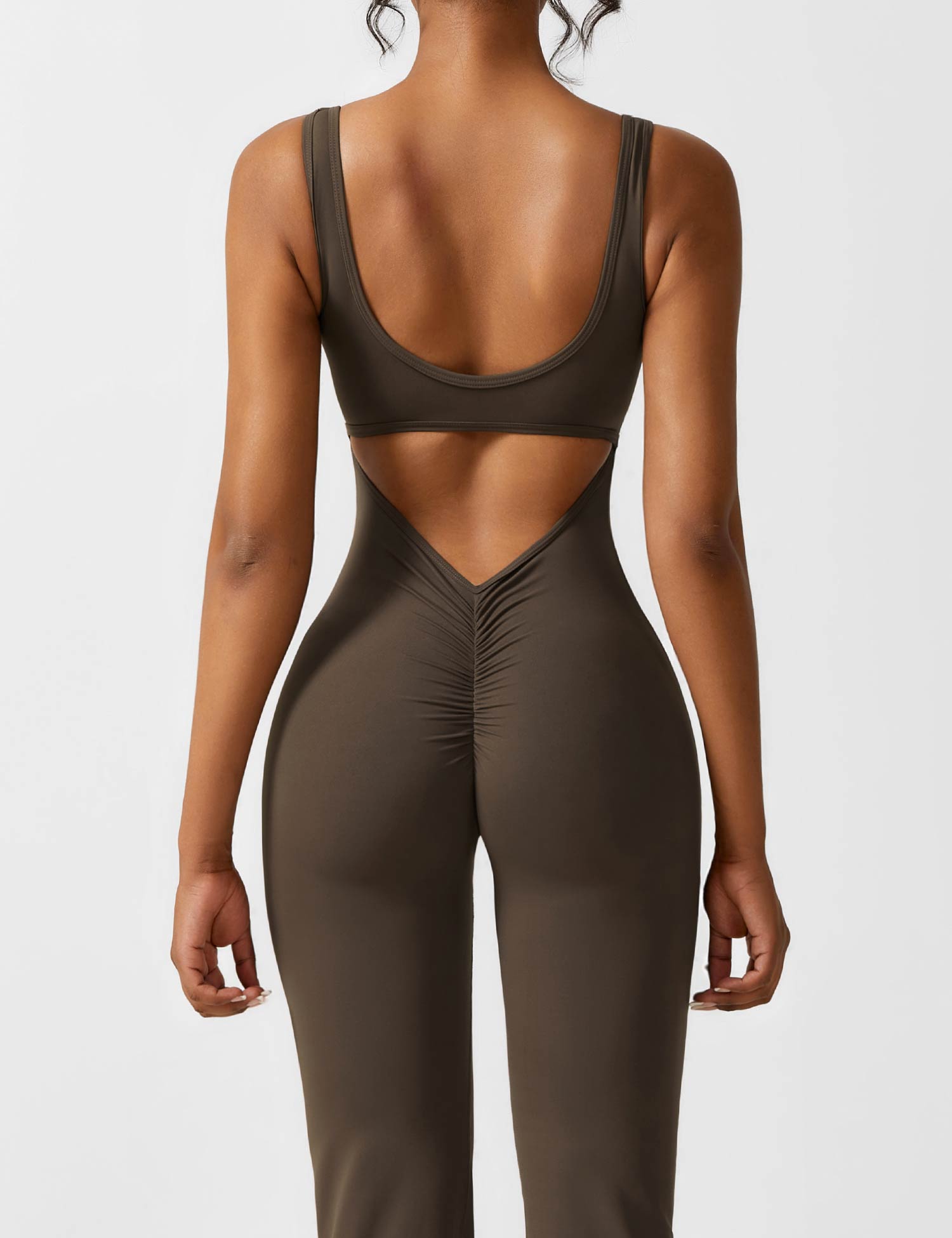 alt
Gymfit Jumpsuit V - rygg Flare Leg - Gymfit