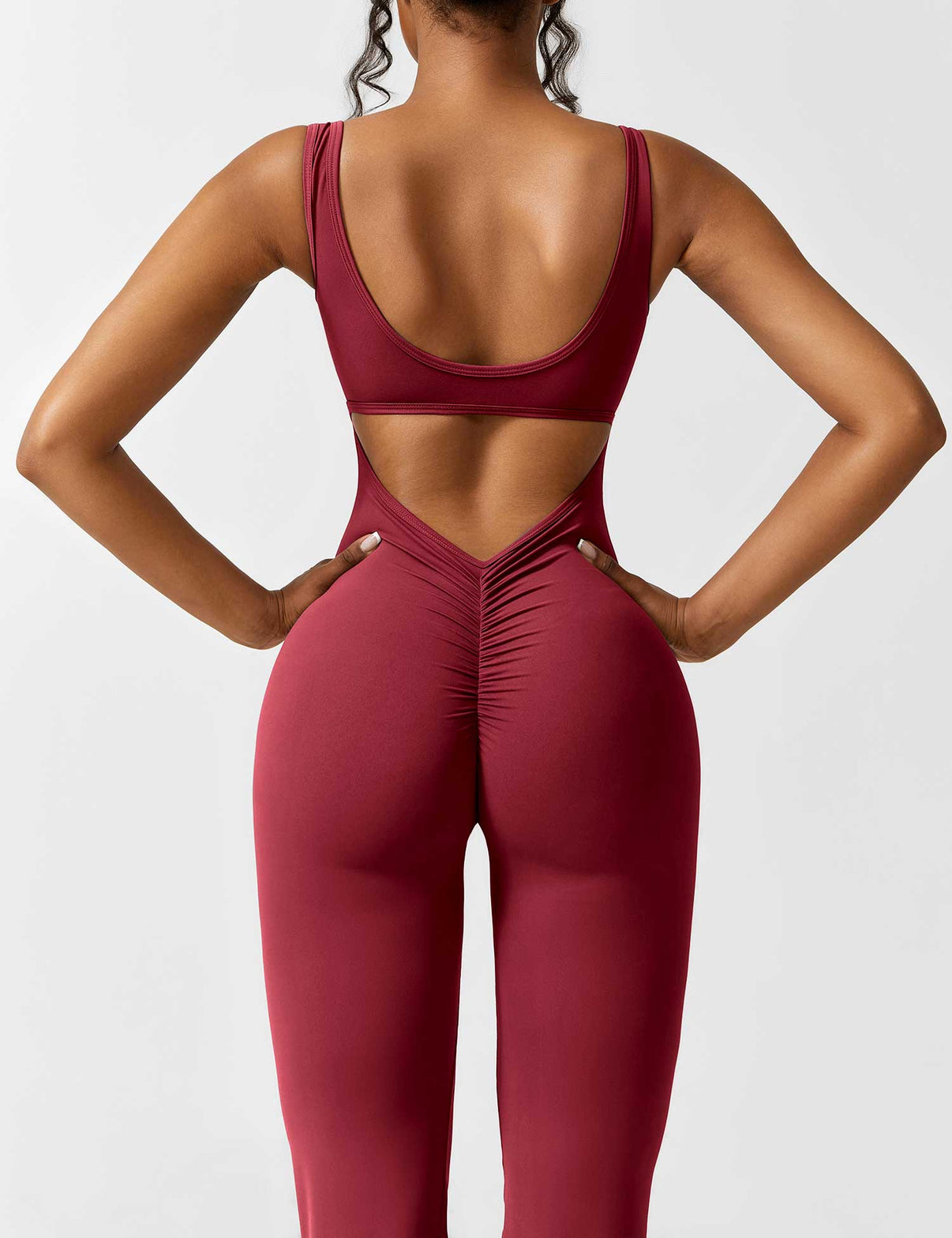 Gymfit Jumpsuit V-rygg Flare Leg - Gymfit