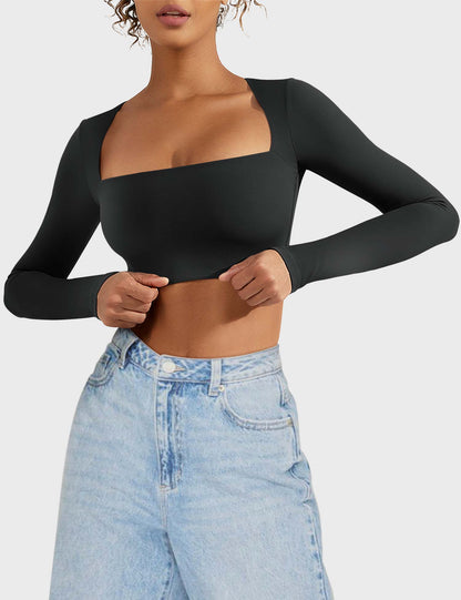Gymfit Lane langermet topp - Gymfit
