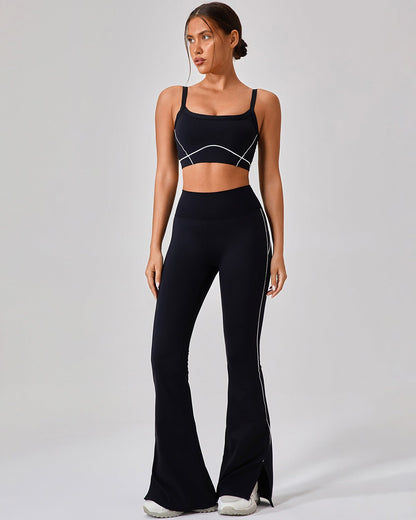 Gymfit fôrede flare-leggings - Gymfit