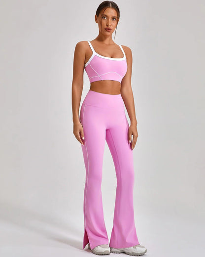 Gymfit fôrede flare-leggings - Gymfit